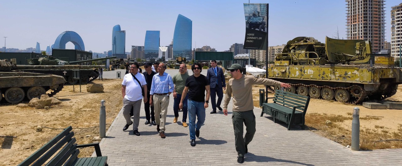 Mərakeşli jurnalistlər ölkəmizdə səfərdədir - FOTOLAR